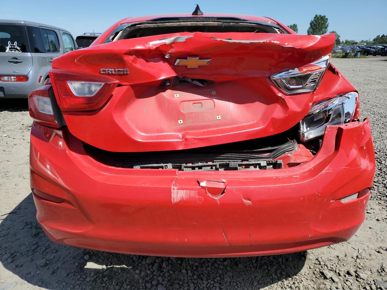 2017 Chevrolet Cruze VIN 1G1BC5SM0H7120759 Copart auction photo, rear end / front end damage thumbnail 6