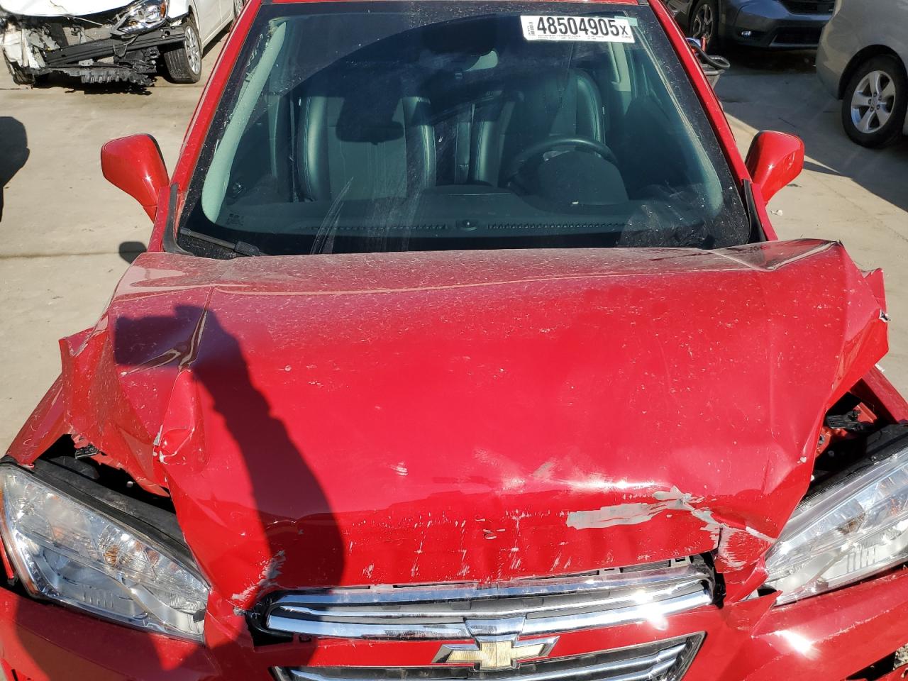 2015 Chevrolet Trax VIN KL7CJRSB1FB118680 Copart auction photo, front end damage thumbnail 13