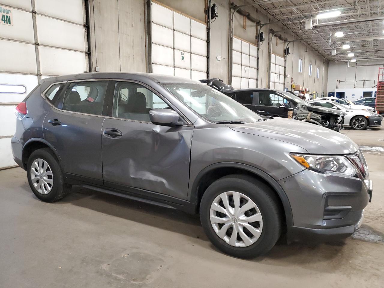 2017 Nissan Rogue VIN JN8AT2MV4HW279382 Copart auction photo, all over damage thumbnail 4