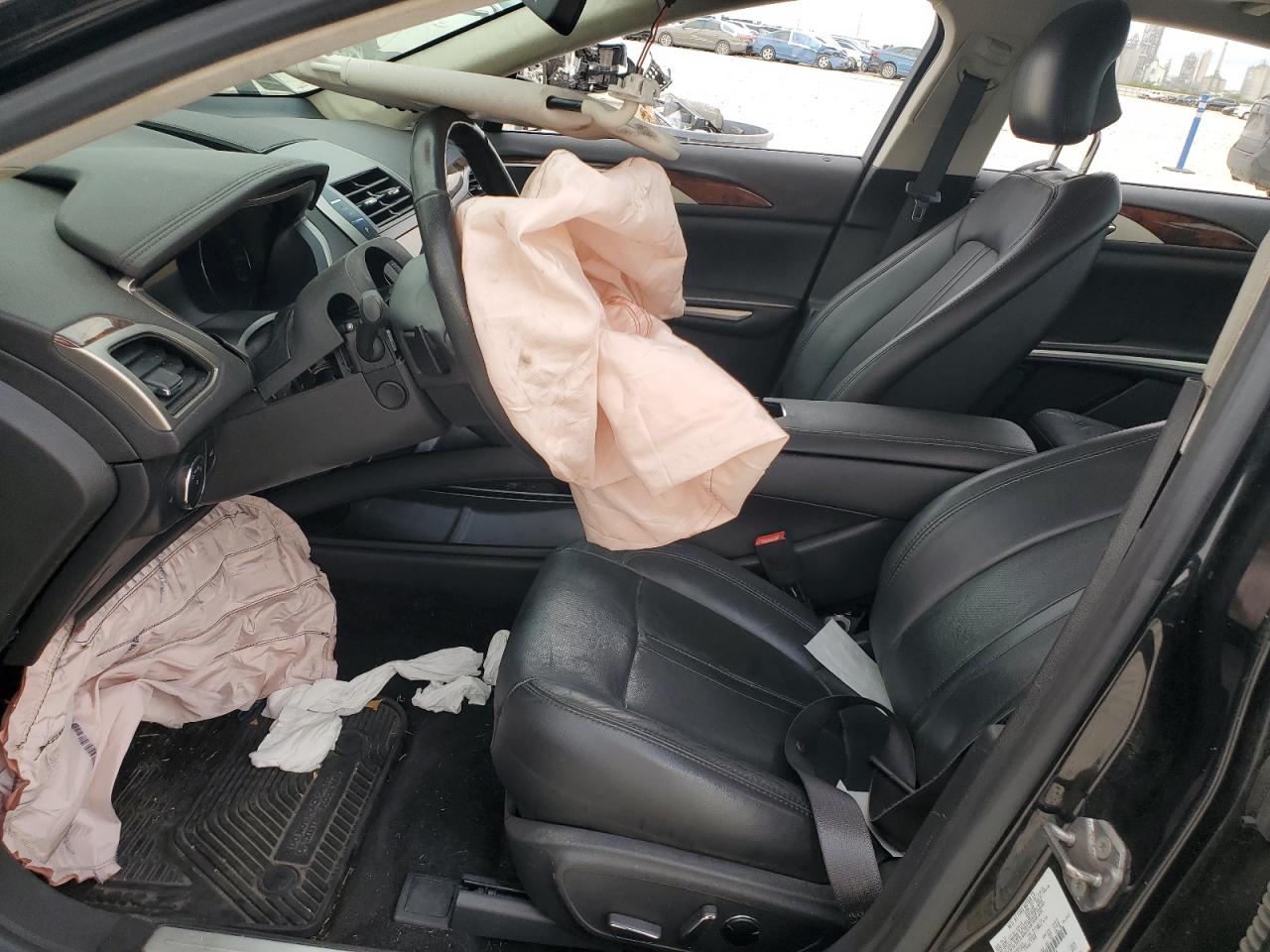 2013 Lincoln MKZ VIN 3LN6L2JK8DR817876 Copart auction photo, all over damage thumbnail 7