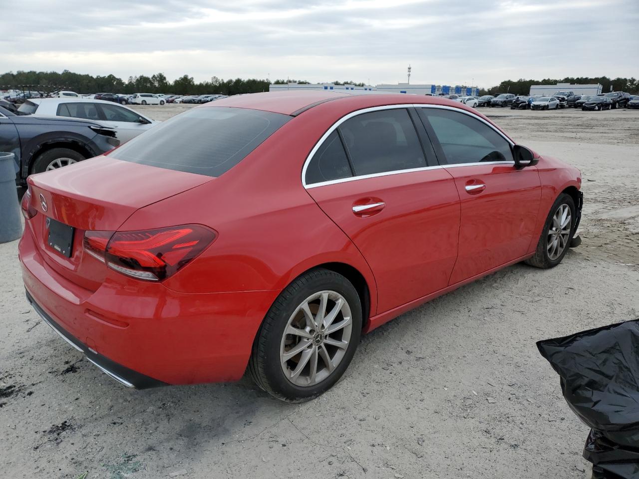 2020 Mercedes-Benz A-klasse VIN WDD3G4EB3LW040316 Copart auction photo, front end damage thumbnail 3