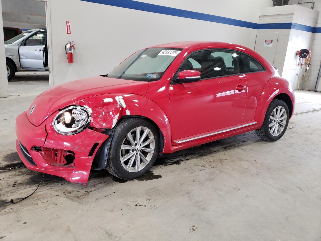2017 Volkswagen Beetle VIN 3VWJ17AT4HM616468 - Copart auction photo