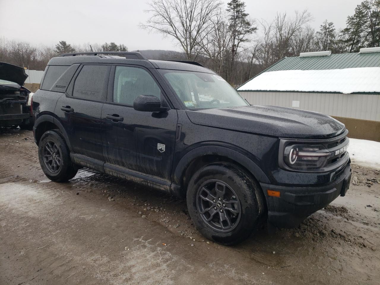 2023 Ford Bronco VIN 3FMCR9B63PRD70065 Copart auction photo, side / front end damage thumbnail 4