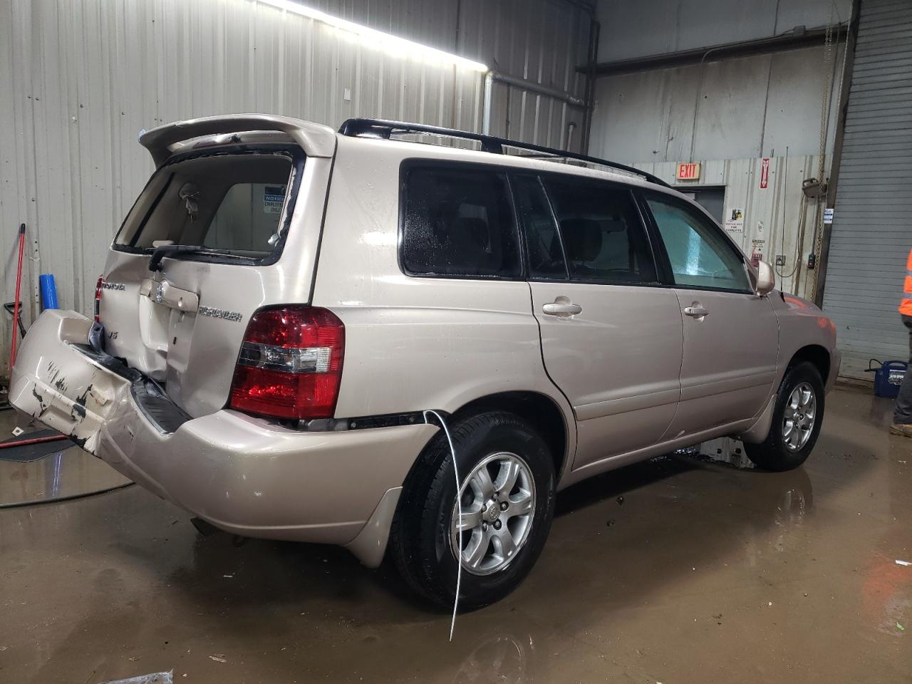 2007 Toyota Highlander VIN JTEDP21A370130716 Copart auction photo, rear end damage thumbnail 3