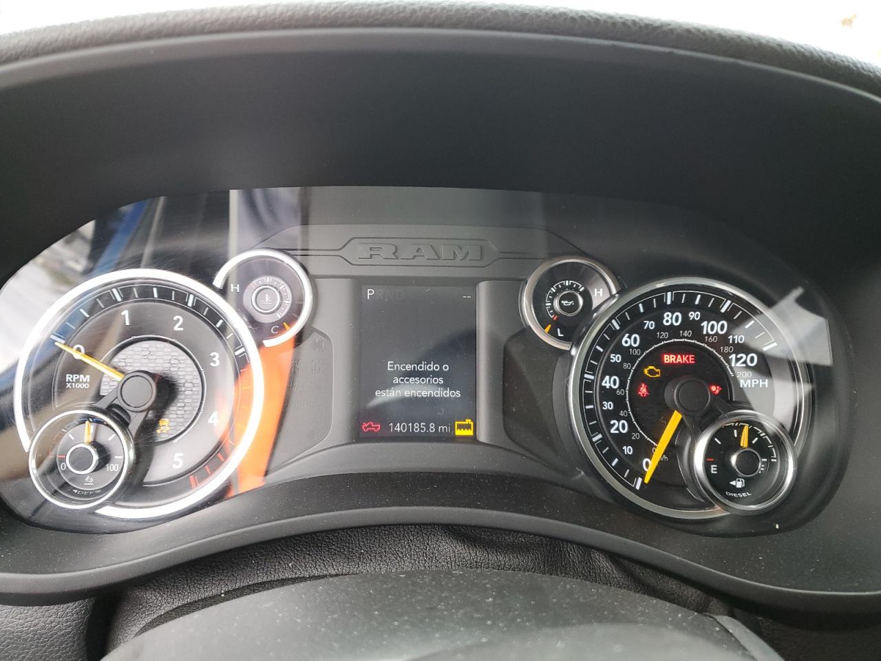 2019 RAM 2500 VIN 3C6UR5CL3KG576830 Copart auction photo, all over damage thumbnail 9