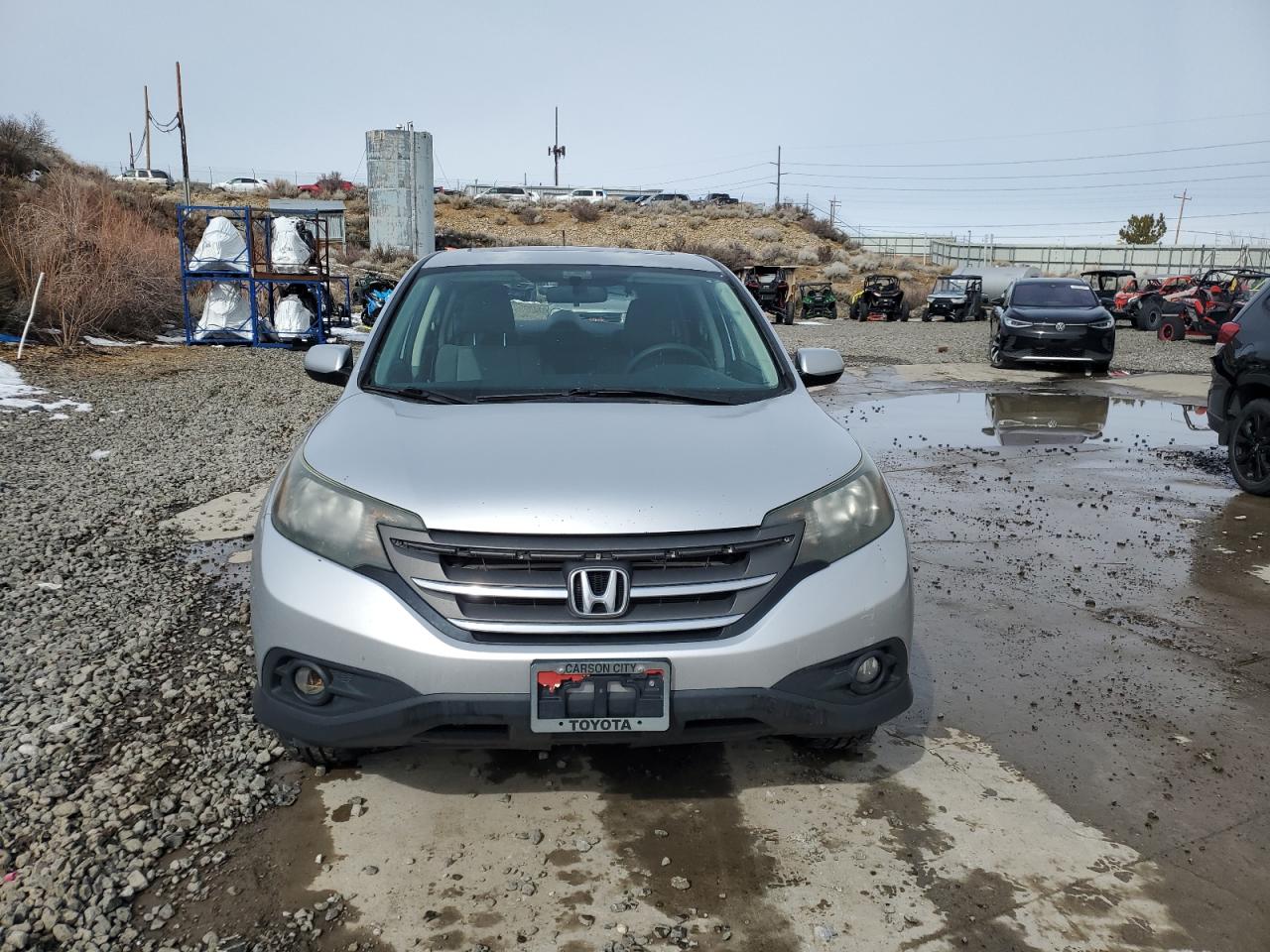 2013 Honda CR-V VIN 2HKRM4H51DH660981 Copart auction photo, rear end damage thumbnail 5