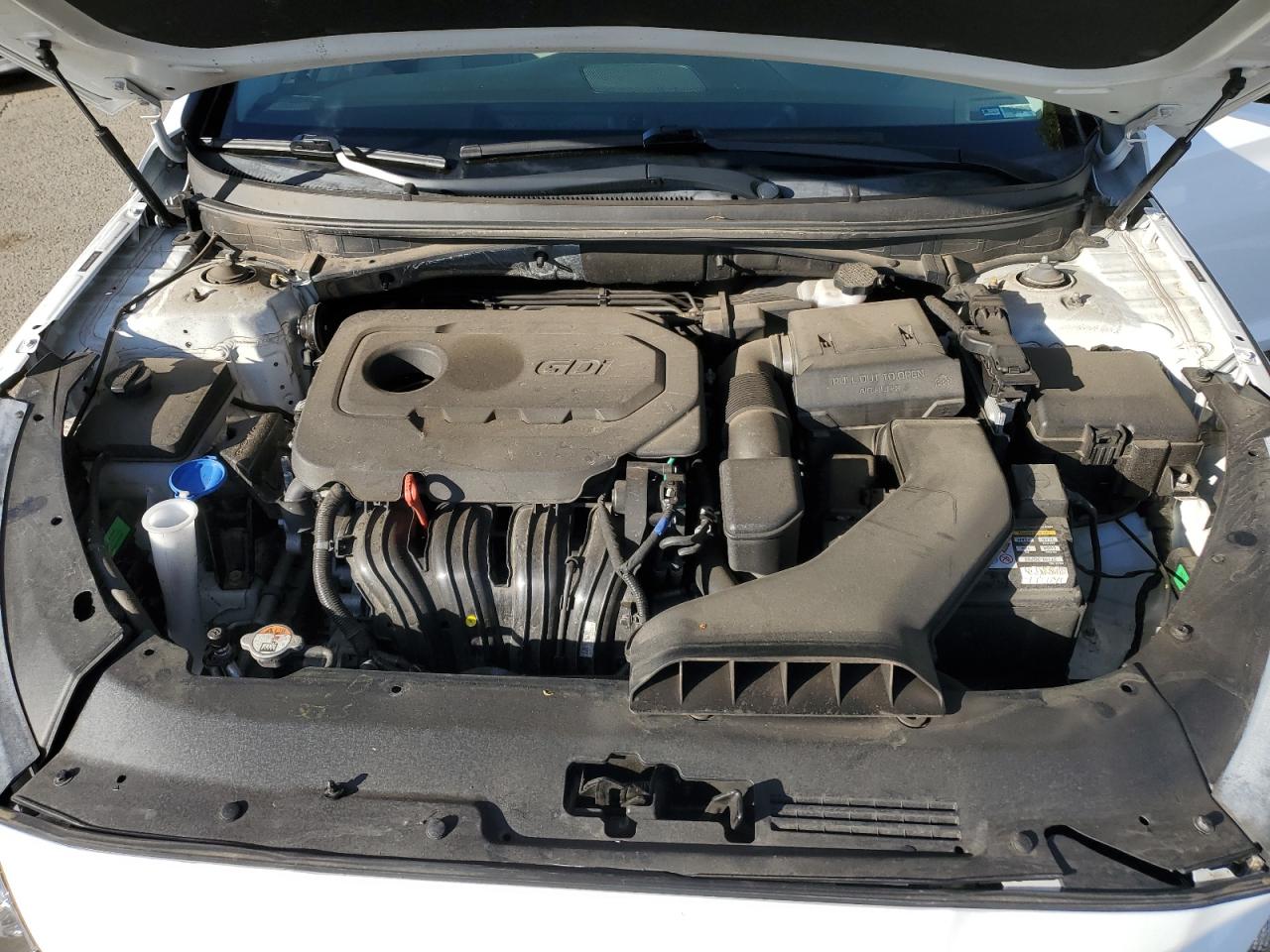 2019 Hyundai Sonata VIN 5NPE34AF9KH732768 Copart auction photo, front end / side damage thumbnail 12