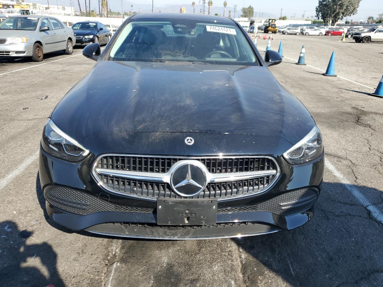 2022 Mercedes-Benz C-klasse VIN W1KAF4GB1NR062047 Copart auction photo, rear end / minor dent/scratches damage thumbnail 5