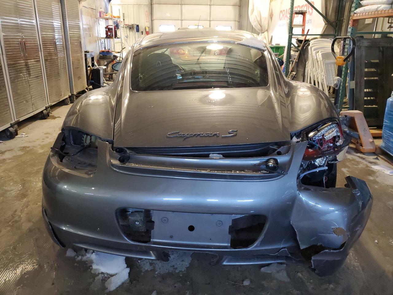 2008 Porsche Cayman VIN WP0AB298X8U782556 Copart auction photo, all over / undercarriage damage thumbnail 6