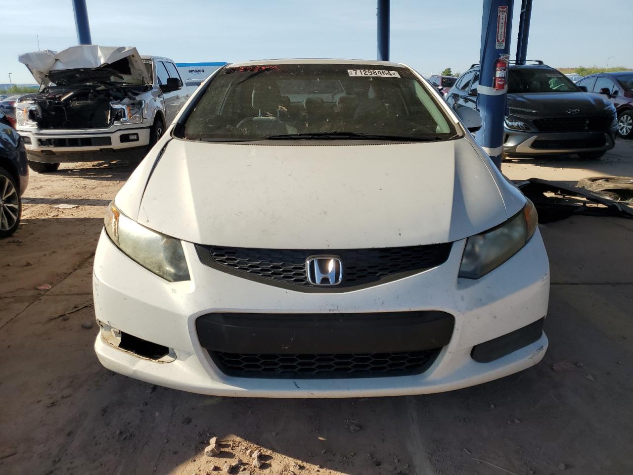 2012 Honda Civic VIN 2HGFG3B85CH541217 Copart auction photo, side / rear end damage thumbnail 5