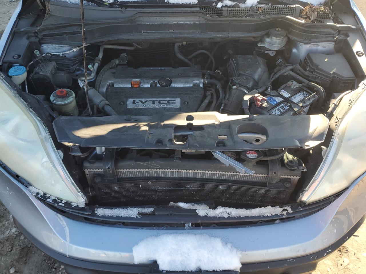 2008 Honda CR-V VIN 3CZRE38378G700916 Copart auction photo, front end / frame damage damage thumbnail 12