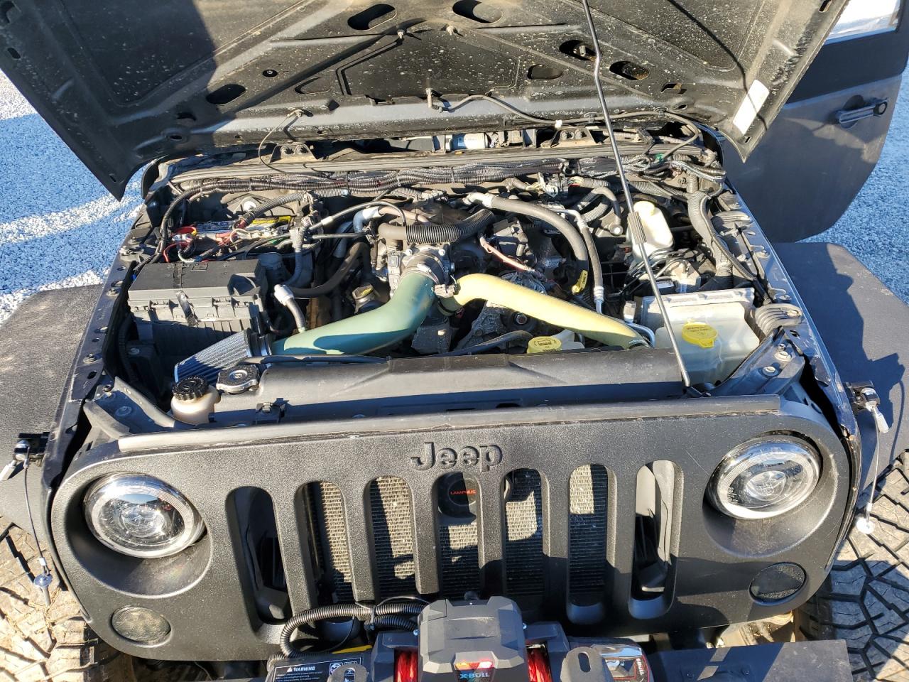2011 Jeep Wrangler VIN 1J4AA2D15BL631273 Copart auction photo, rear end damage thumbnail 12