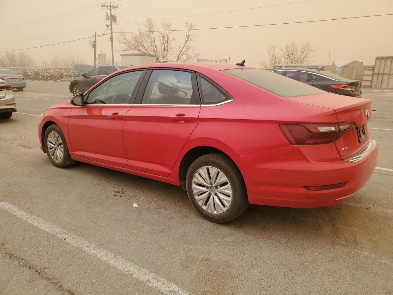 2020 Volkswagen Jetta VIN 3VWCB7BUXLM076078 Copart auction photo, front end / side damage thumbnail 2