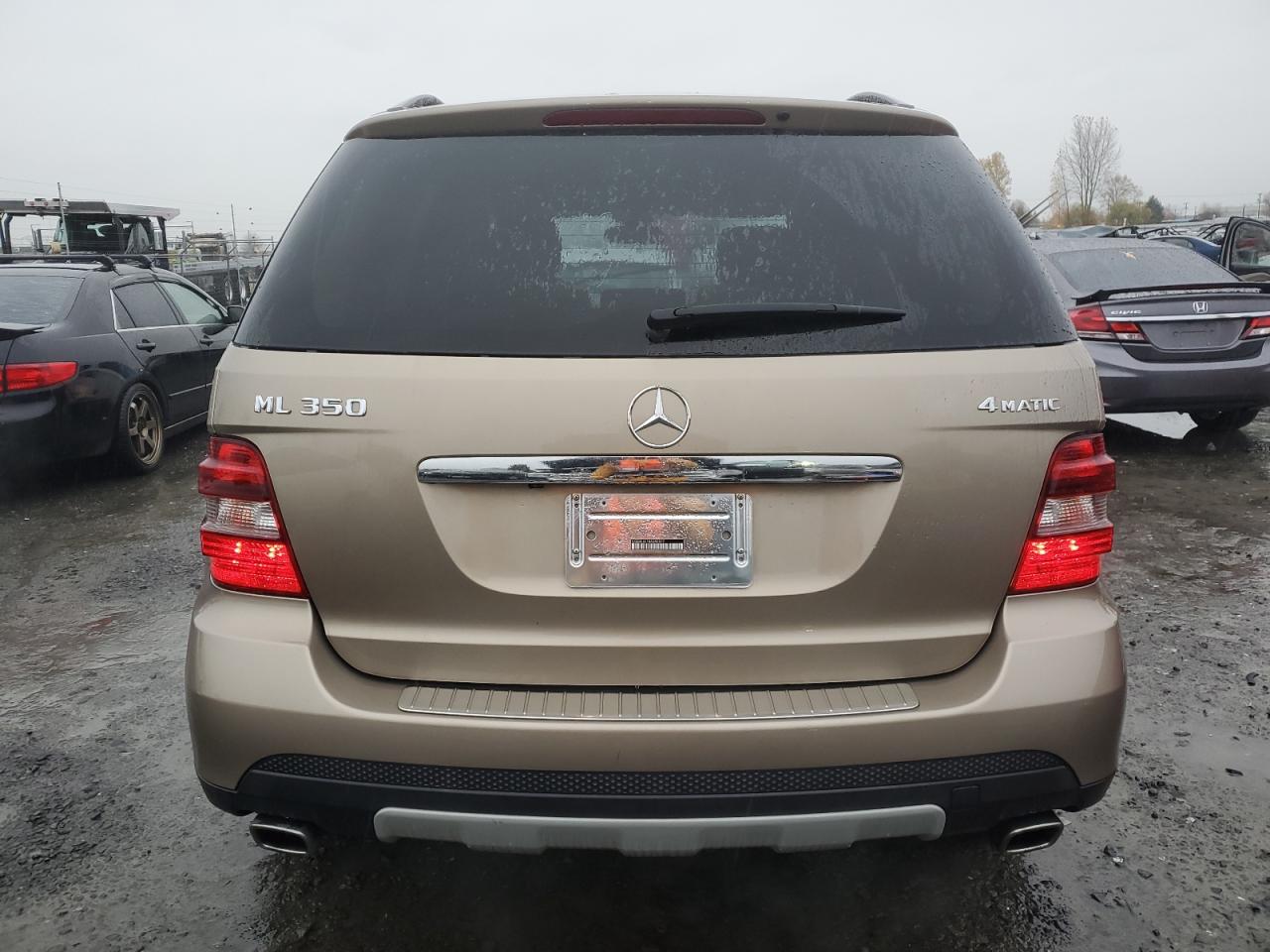 2008 Mercedes-Benz M-klasse VIN 4JGBB86E18A342577 Copart auction photo, front end damage thumbnail 6