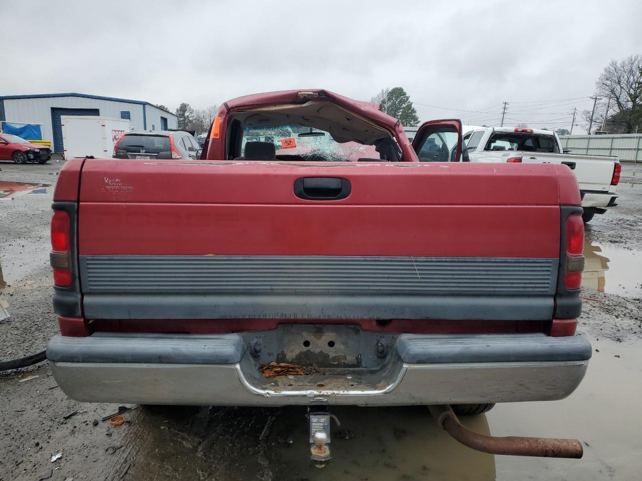 1997 Dodge RAM VIN 3B7HC13Y0VG781073 Copart auction photo, all over damage thumbnail 6