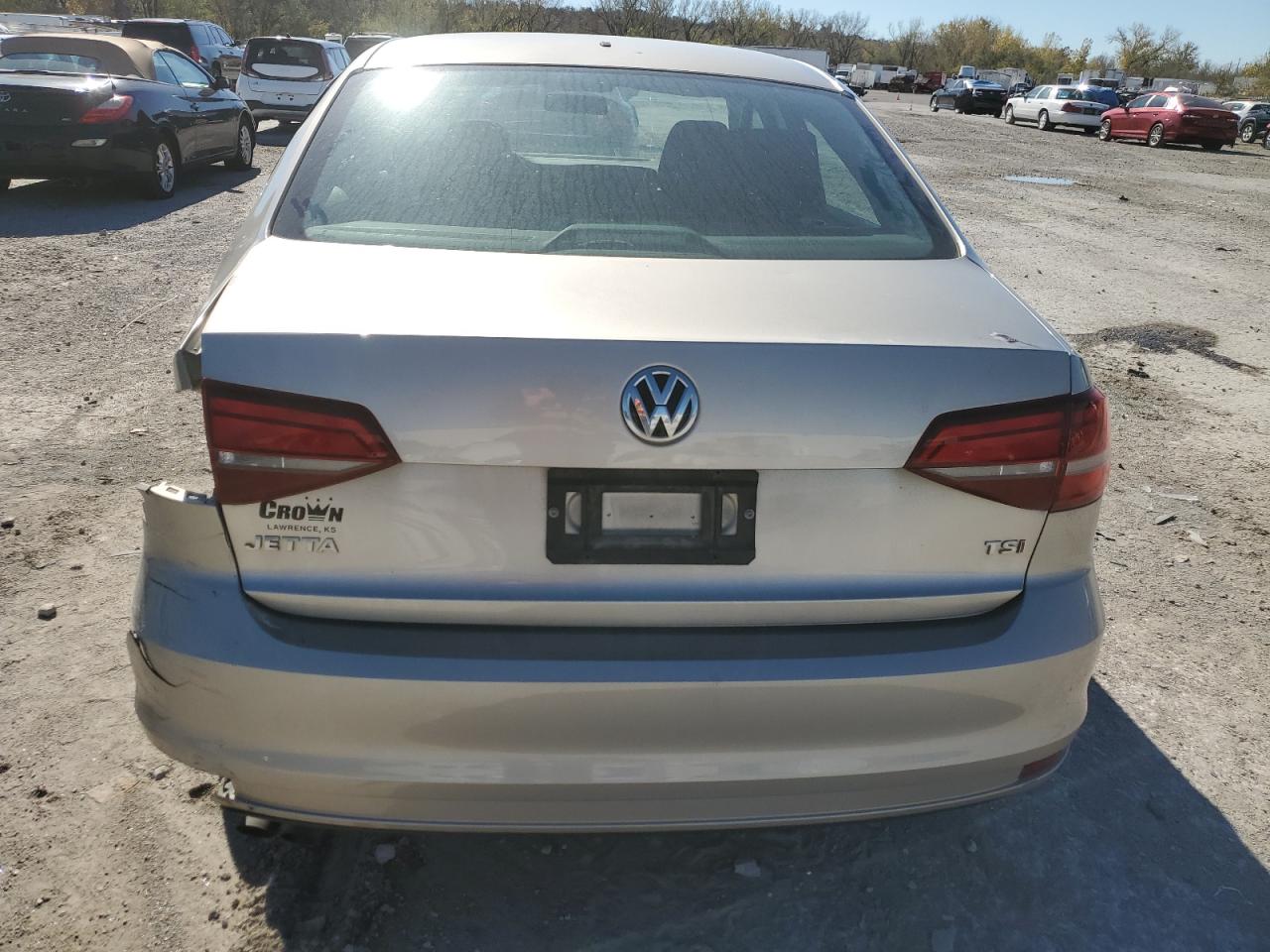 2016 Volkswagen Jetta VIN 3VW167AJ4GM304438 Copart auction photo, rear end / side damage thumbnail 6