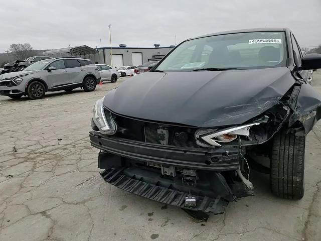 2019 Nissan Sentra VIN 3N1AB7AP8KY432155 Copart auction photo, front end / side damage thumbnail 11