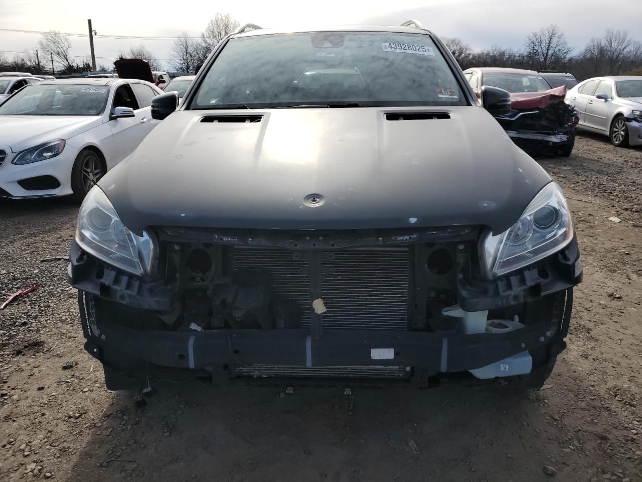 2015 Mercedes-Benz M-klasse VIN 4JGDA5HB6FA617466 Copart auction photo, rear end / front end damage thumbnail 5