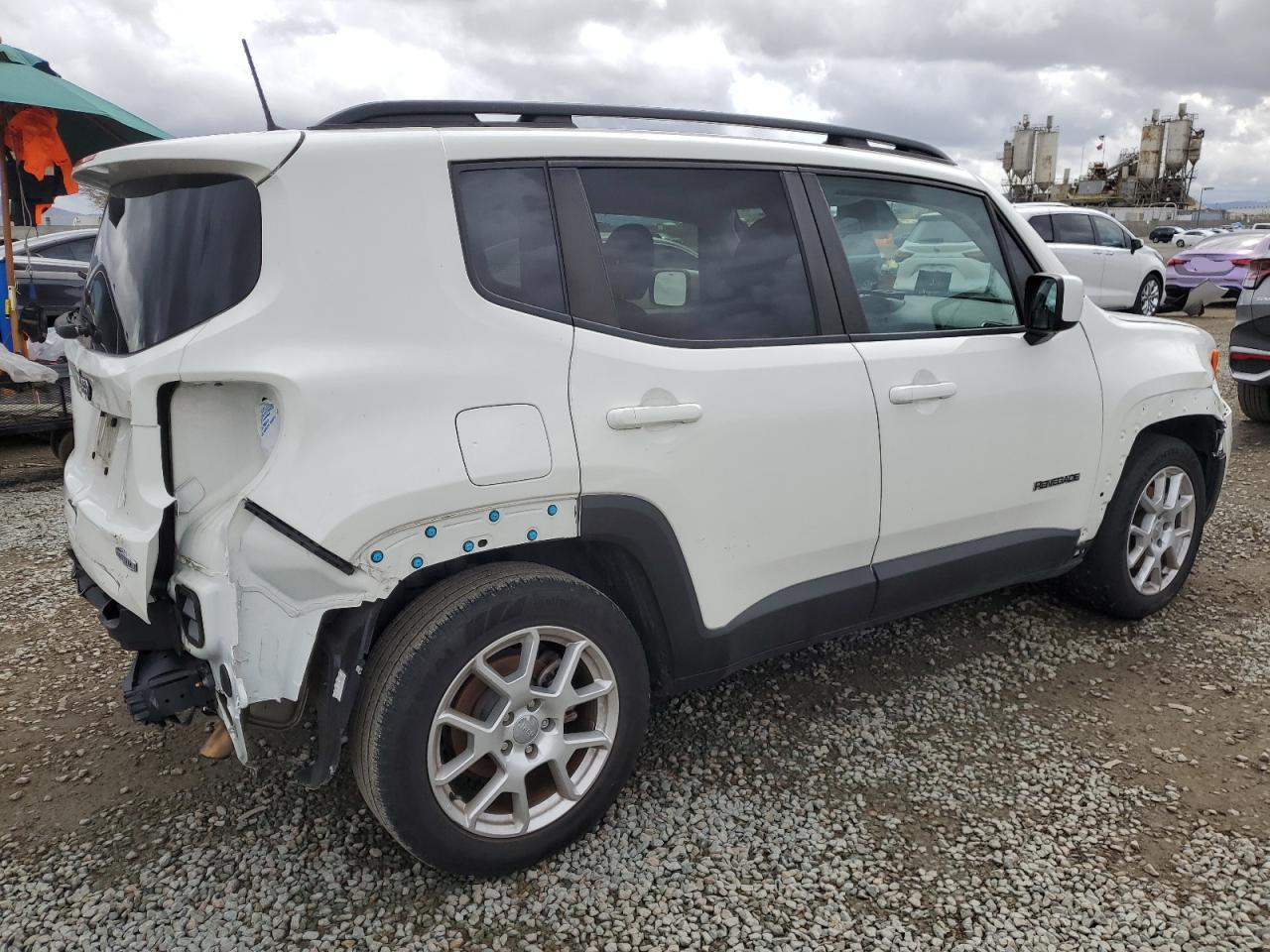 2021 Jeep Renegade VIN ZACNJCBB3MPN16000 Copart auction photo, rear end / front end damage thumbnail 3
