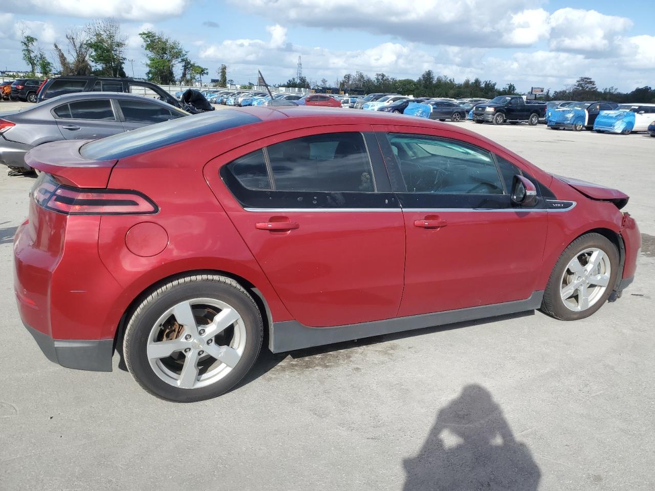 2015 Chevrolet Volt VIN 1G1RB6E46FU112232 Copart auction photo, front end damage thumbnail 3
