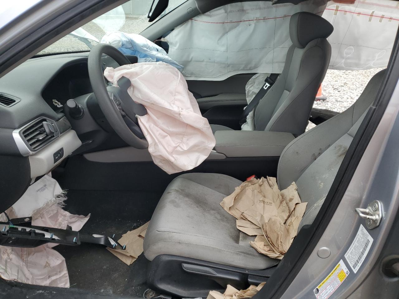 2019 Honda Accord VIN 1HGCV1F1XKA080331 Copart auction photo, all over damage thumbnail 7