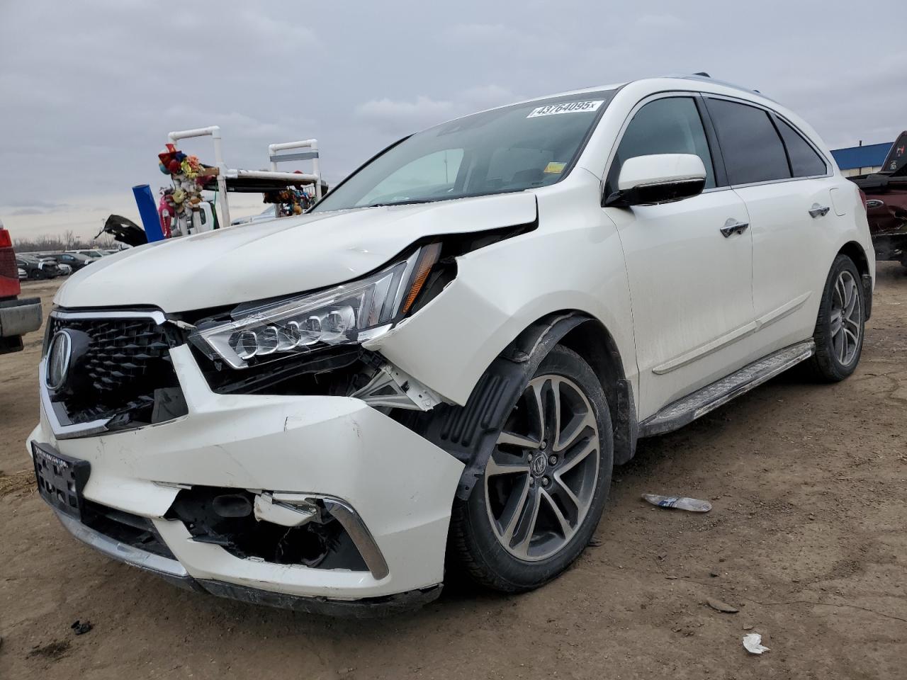 2017 Acura MDX VIN 5FRYD4H94HB011600