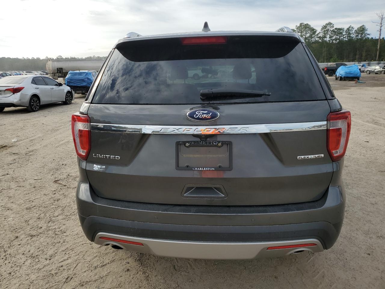 2016 Ford Explorer VIN 1FM5K7F87GGB49380 Copart auction photo, front end damage thumbnail 6
