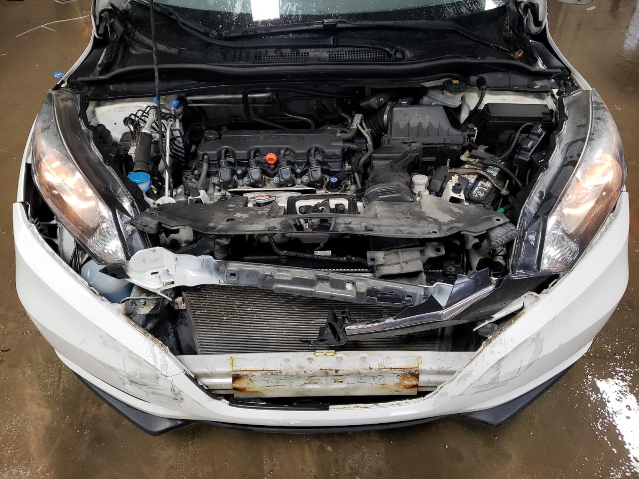2016 Honda HR-V VIN 3CZRU5H36GM748695 Copart auction photo, front end damage thumbnail 11