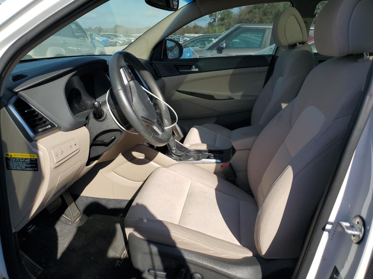 2018 Hyundai Tucson VIN KM8J33A29JU655938 Copart auction photo, front end damage thumbnail 7
