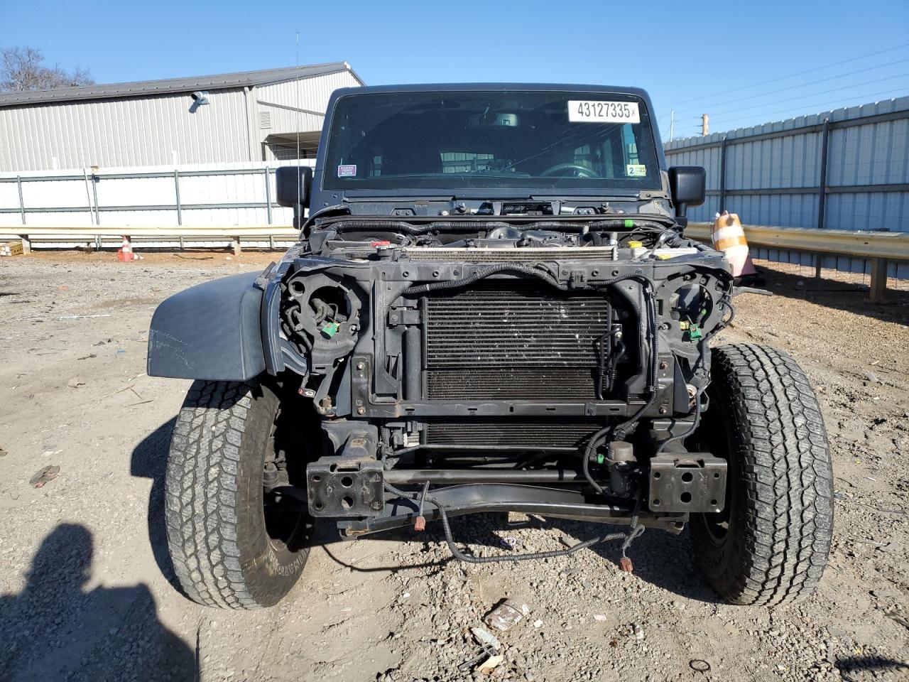 2017 Jeep Wrangler VIN 1C4BJWDG7HL579451 Copart auction photo, front end / undercarriage damage thumbnail 5