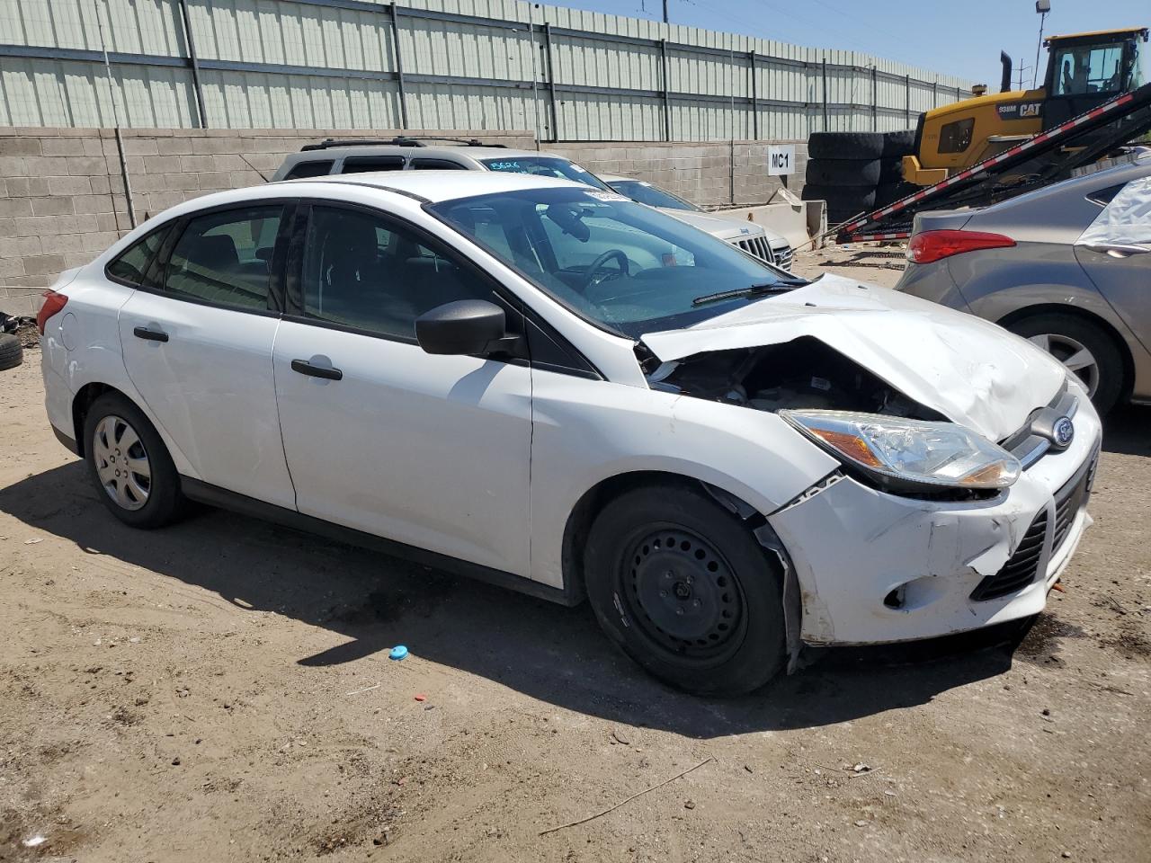 2013 Ford Focus VIN 1FADP3E29DL351928 Copart auction photo, front end damage thumbnail 4