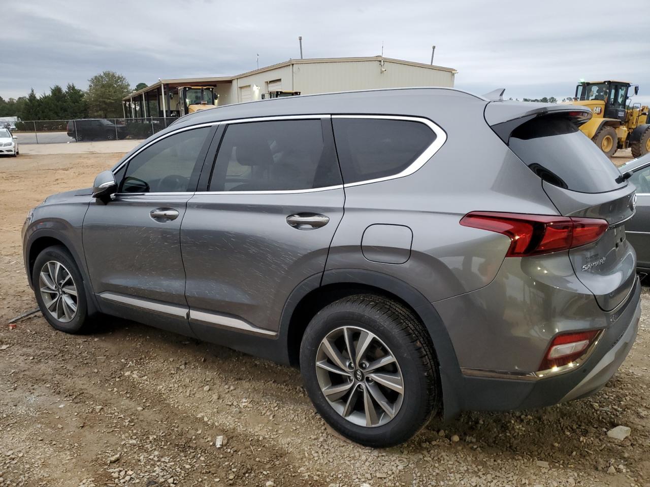2020 Hyundai Santa Fe VIN 5NMS53ADXLH146987 Copart auction photo, front end / side damage thumbnail 2