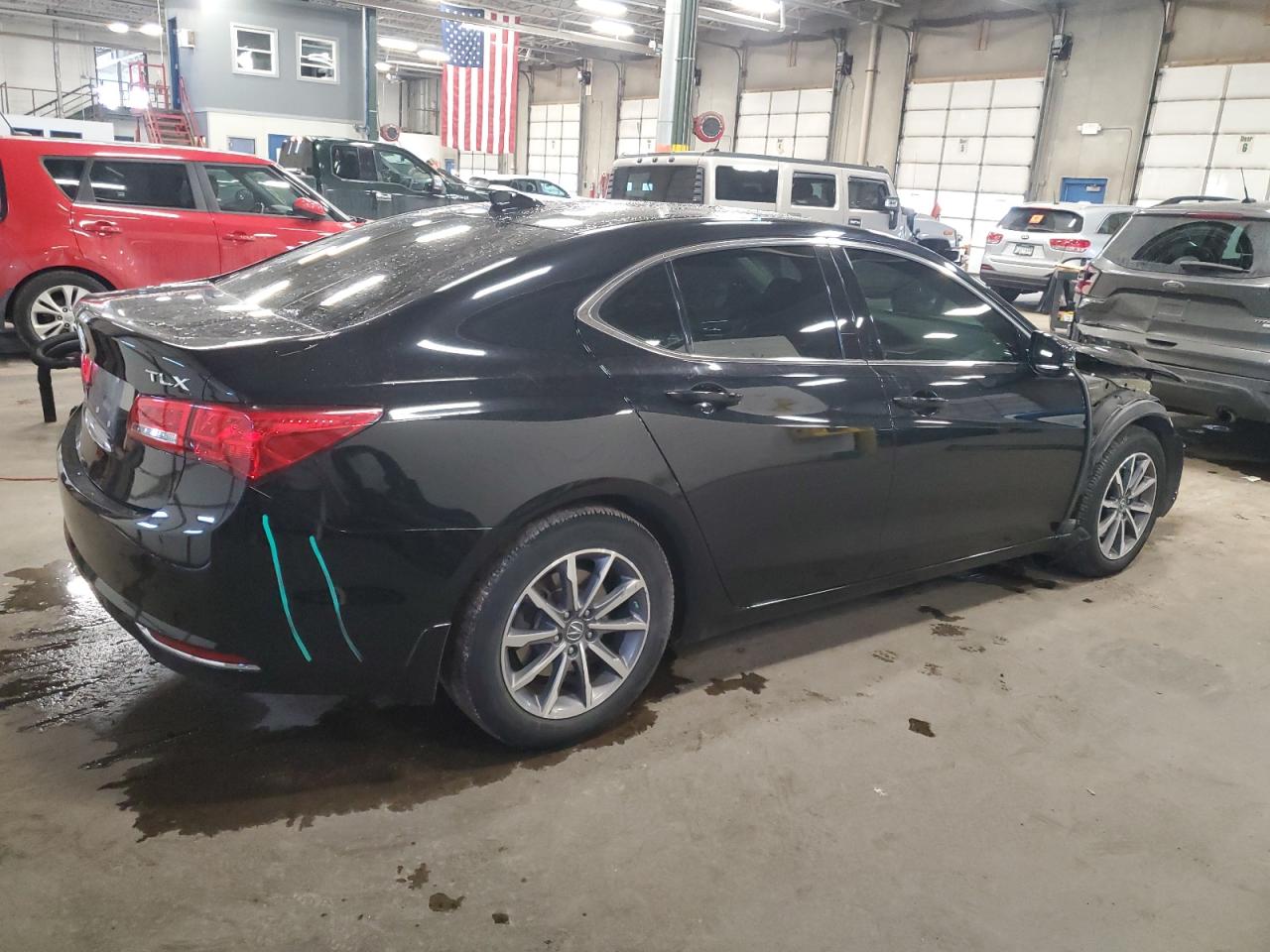 2020 Acura TLX VIN 19UUB1F38LA008012 Copart auction photo, front end damage thumbnail 3