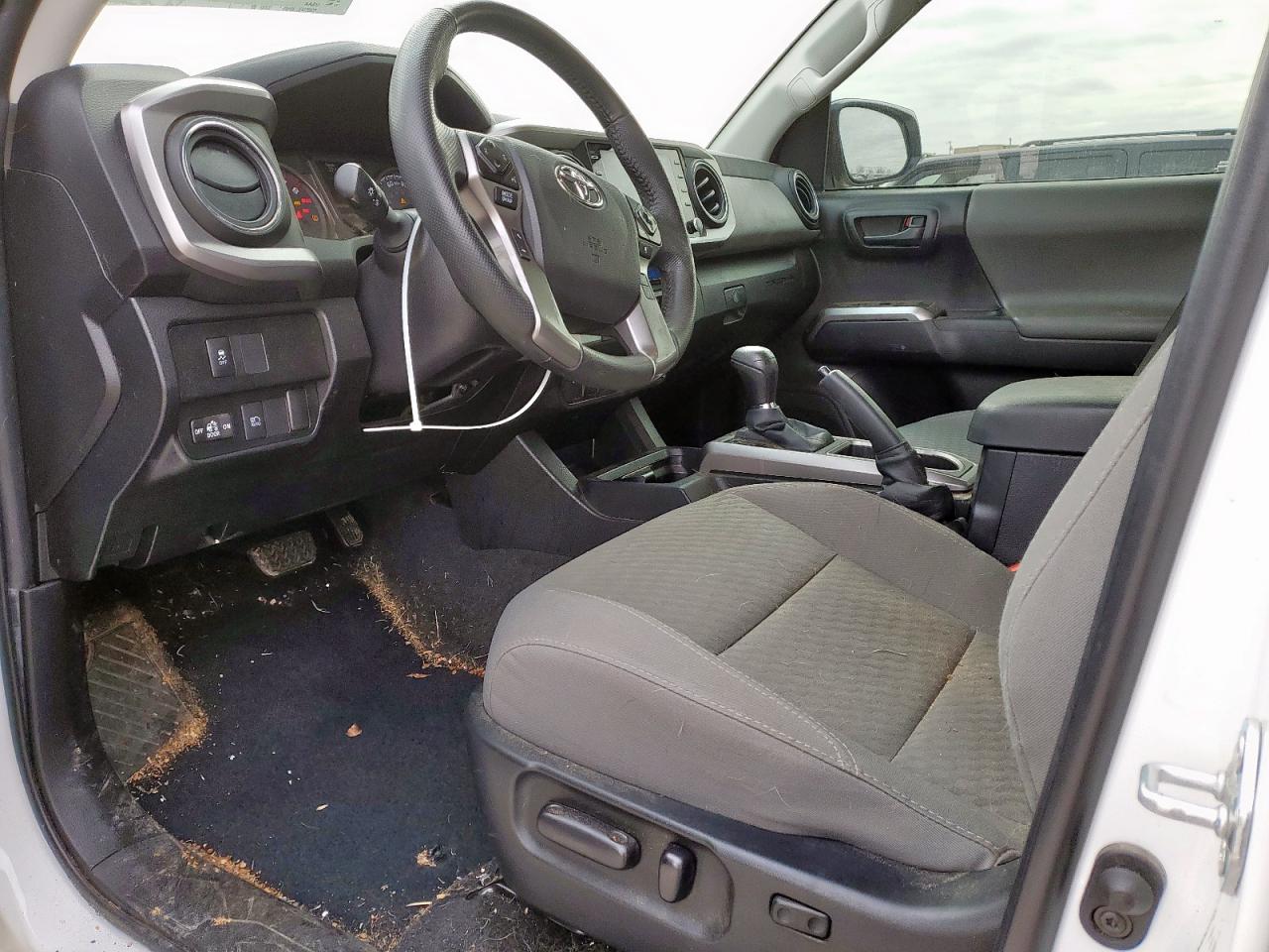 2022 Toyota Tacoma VIN 3TMBZ5DN6NM035681 Copart auction photo, side damage thumbnail 8