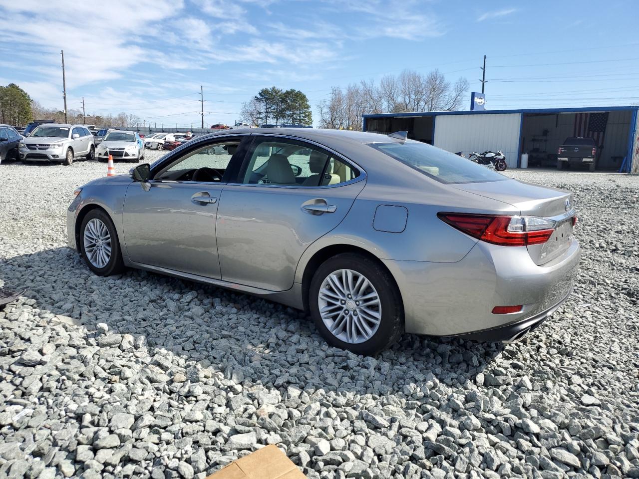 2018 Lexus ES VIN 58ABK1GGXJU103517 Copart auction photo, front end / side damage thumbnail 2