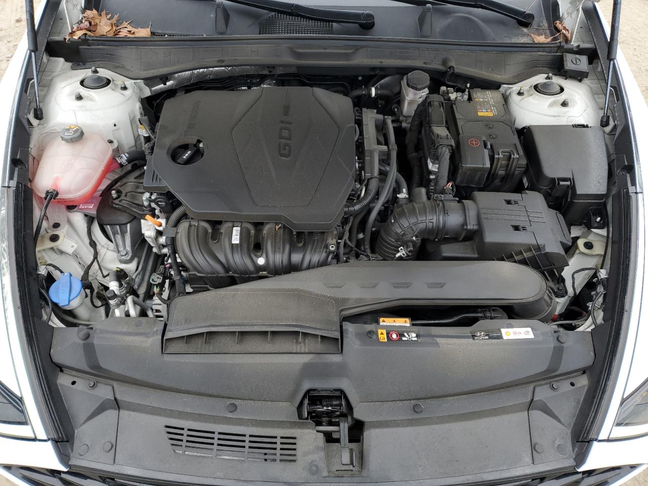 2023 Hyundai Sonata VIN KMHL64JA6PA272742 Copart auction photo, side / rear end damage thumbnail 11