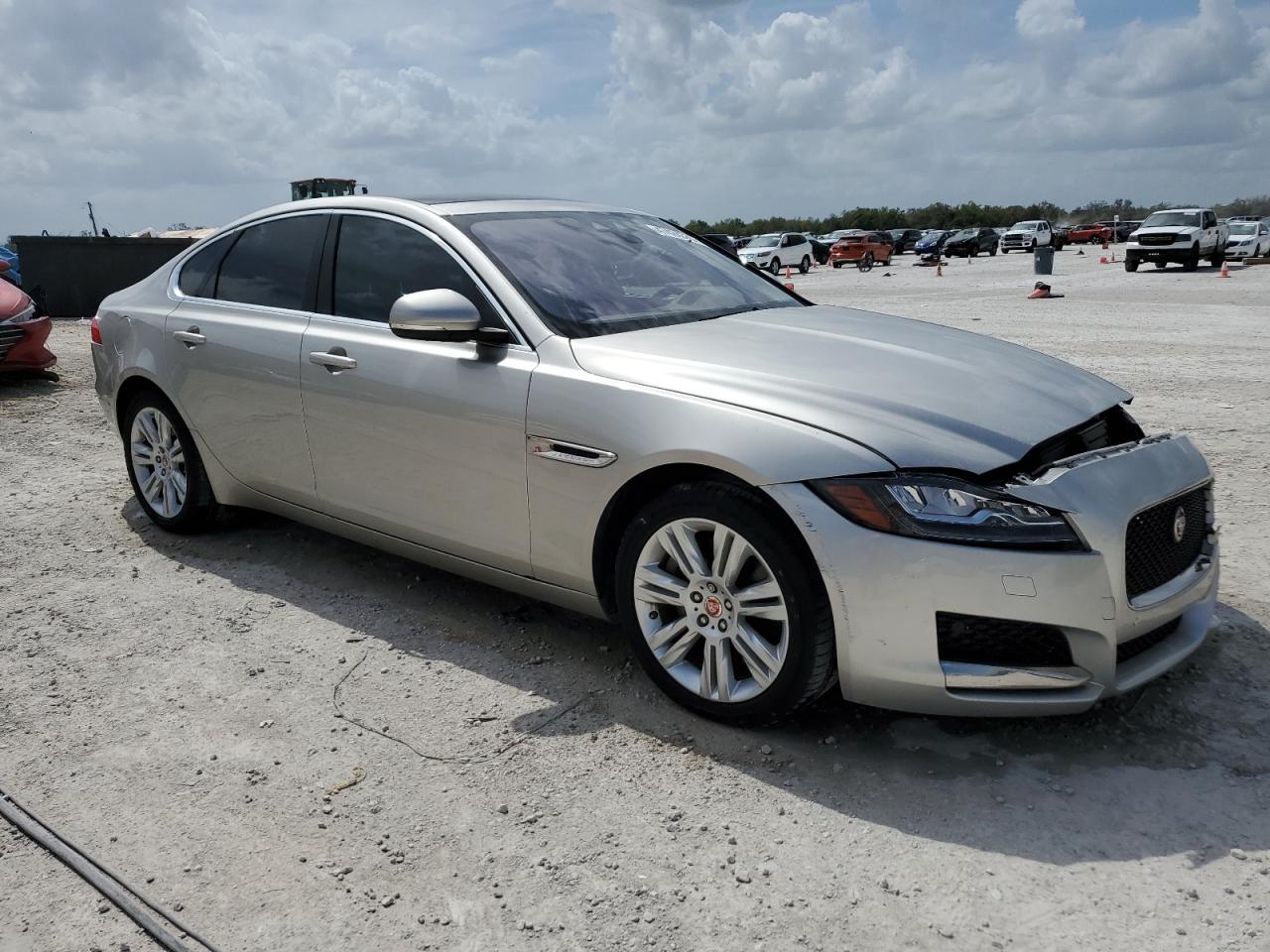 2017 Jaguar XF VIN SAJBD4BV3HCY26138 Copart auction photo, front end damage thumbnail 4