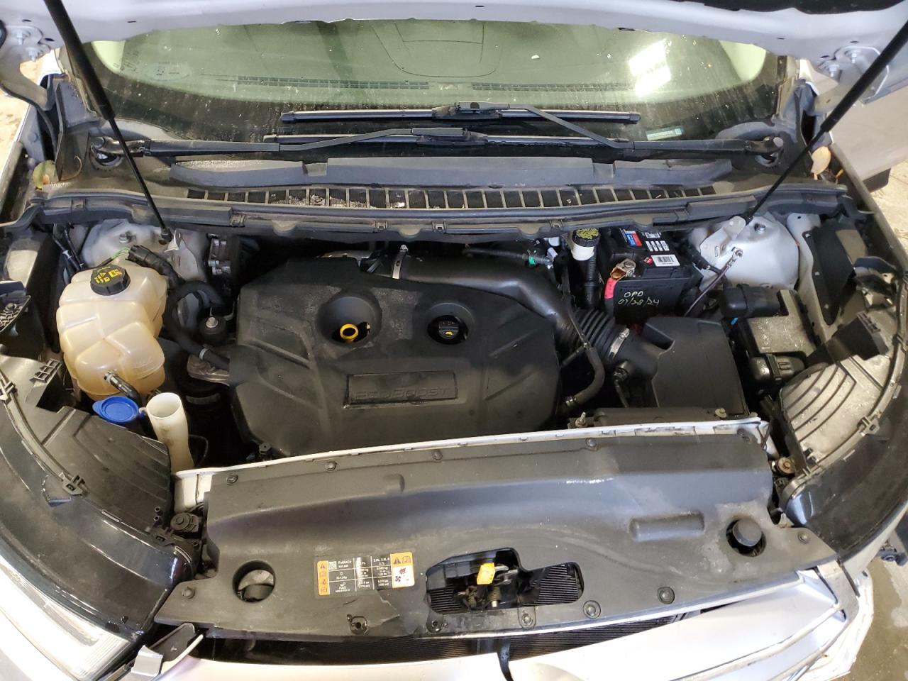 2016 Ford Edge VIN 2FMPK4G94GBB51092 Copart auction photo, front end damage thumbnail 12