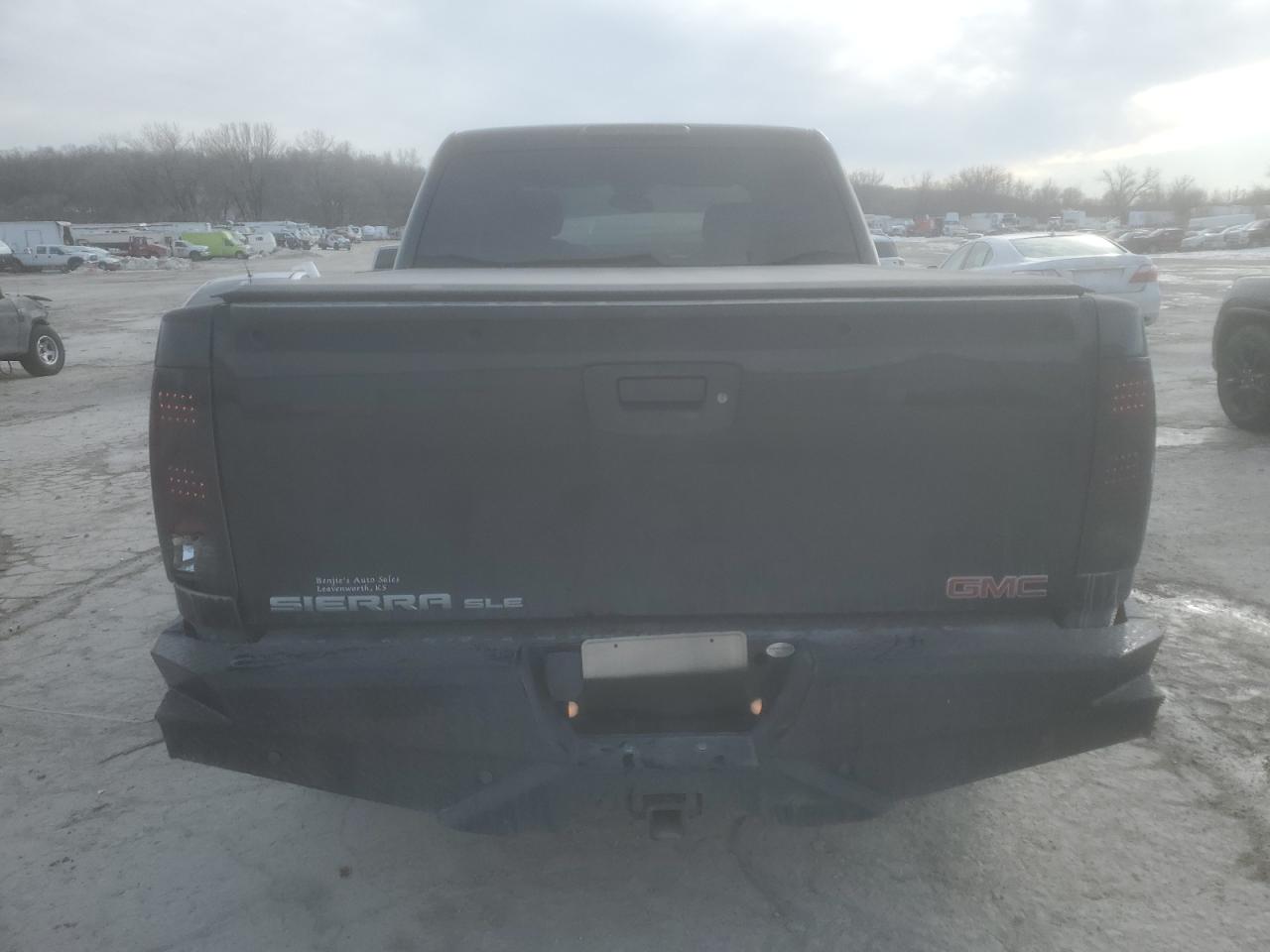 2013 GMC Sierra VIN 3GTP2VE73DG291316 Copart auction photo, front end / rear end damage thumbnail 6