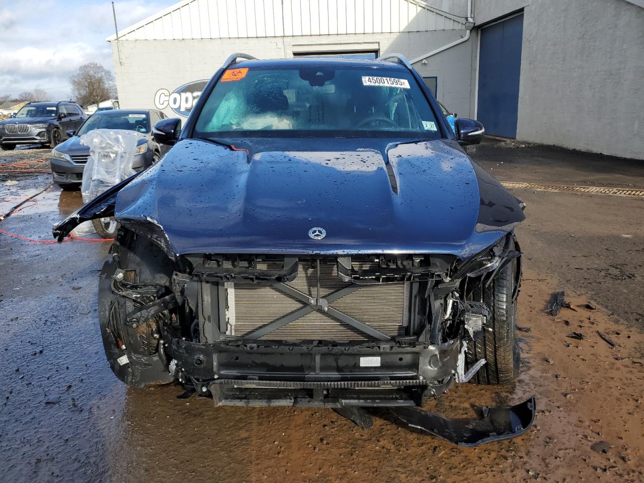 2022 Mercedes-Benz GLE VIN 4JGFB5KB7NA583387 Copart auction photo, front end damage thumbnail 5
