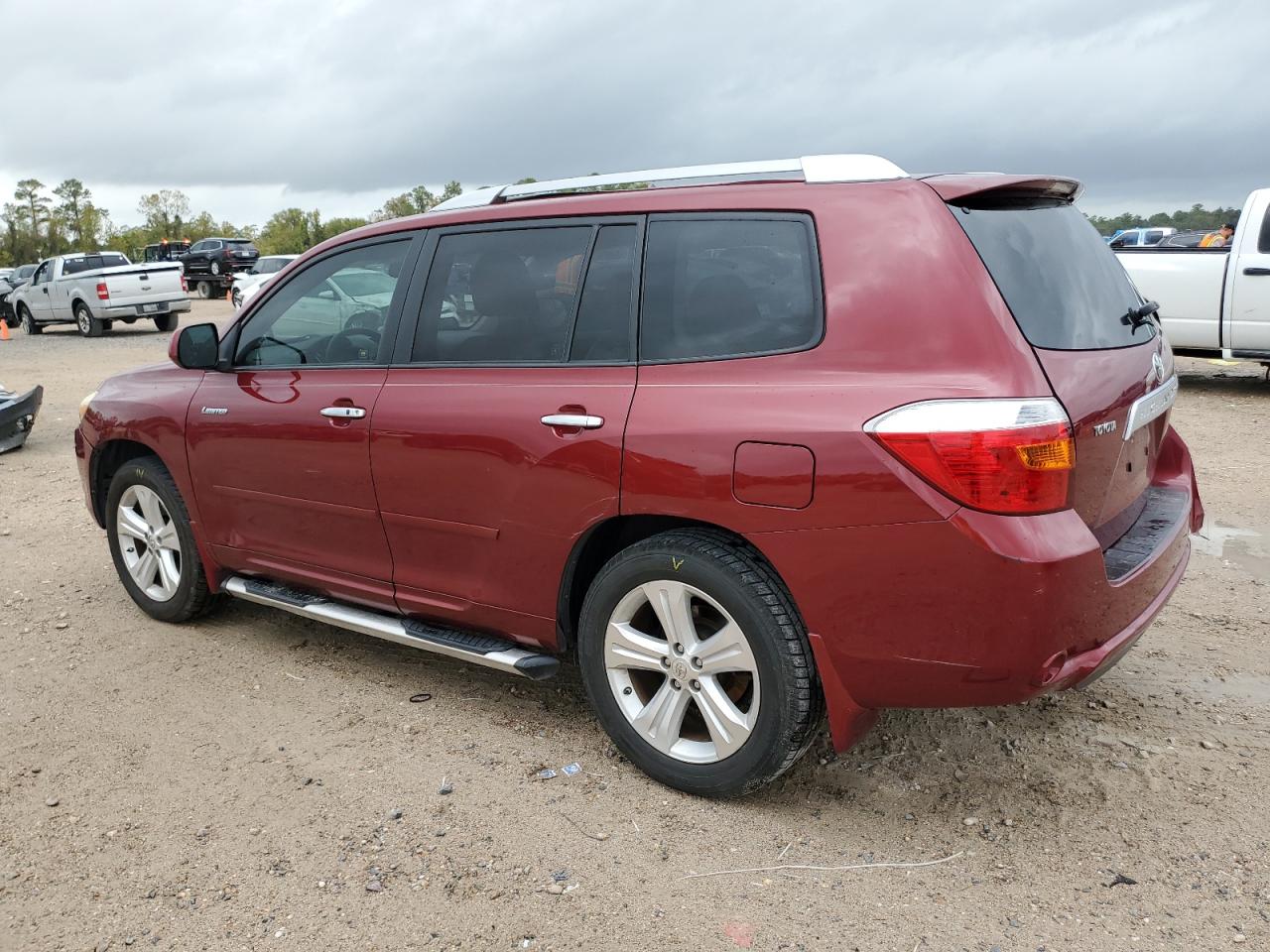 2008 Toyota Highlander VIN JTEDS42A582050462 Copart auction photo, rear end / minor dent/scratches damage thumbnail 2