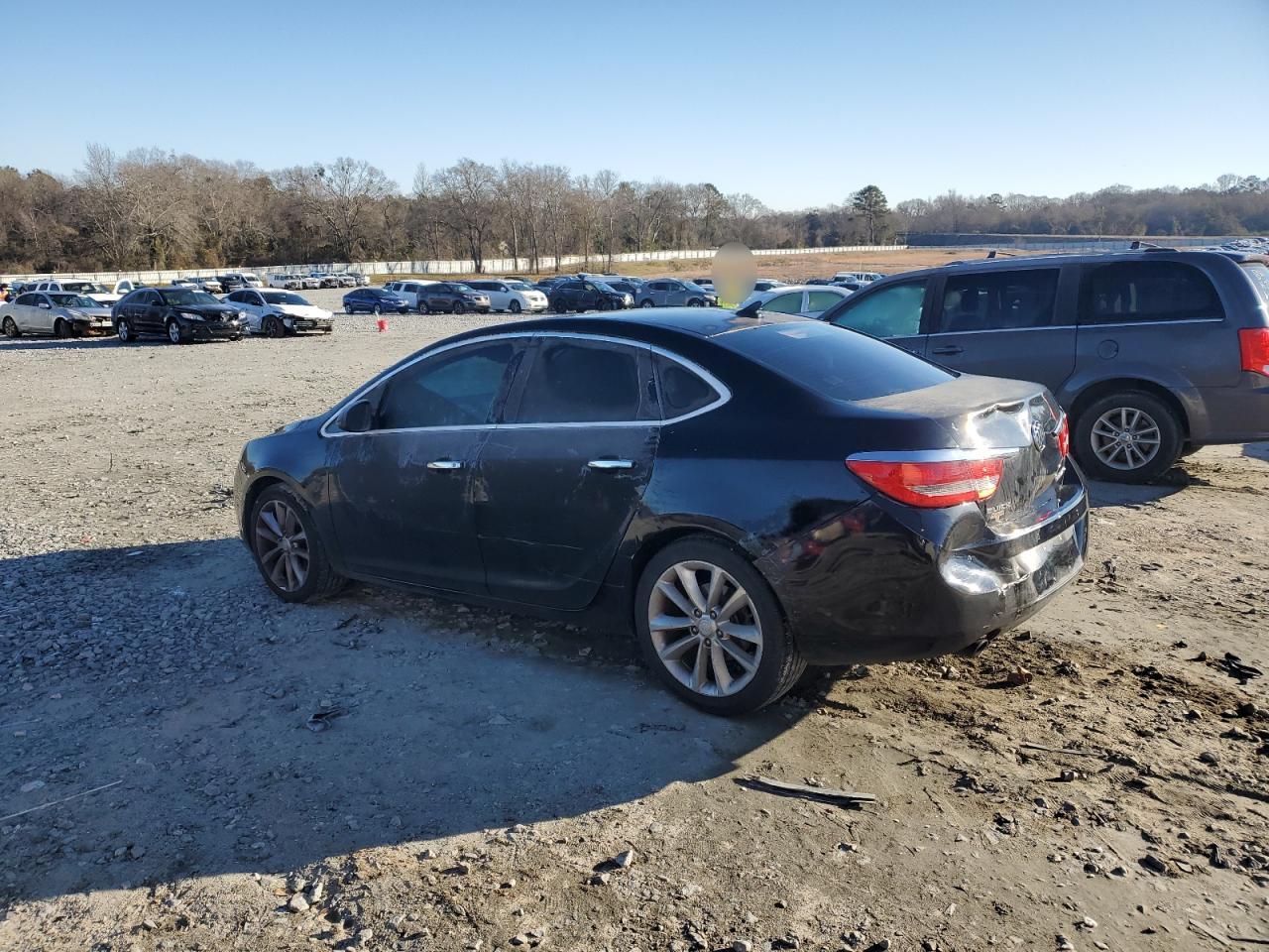 2012 Buick Verano VIN 1G4PR5SK7C4193238 Copart auction photo, rear end damage thumbnail 2