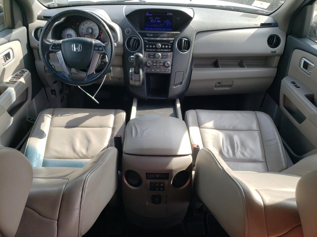 2012 Honda Pilot VIN 5FNYF4H5XCB086223 Copart auction photo, rear end damage thumbnail 8