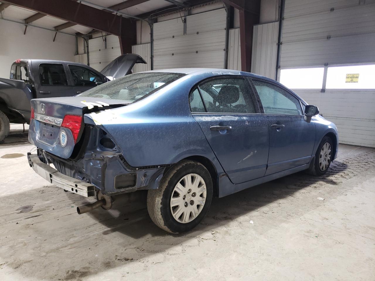 2009 Honda Civic VIN 2HGFA16339H519651 Copart auction photo, rear end damage thumbnail 3