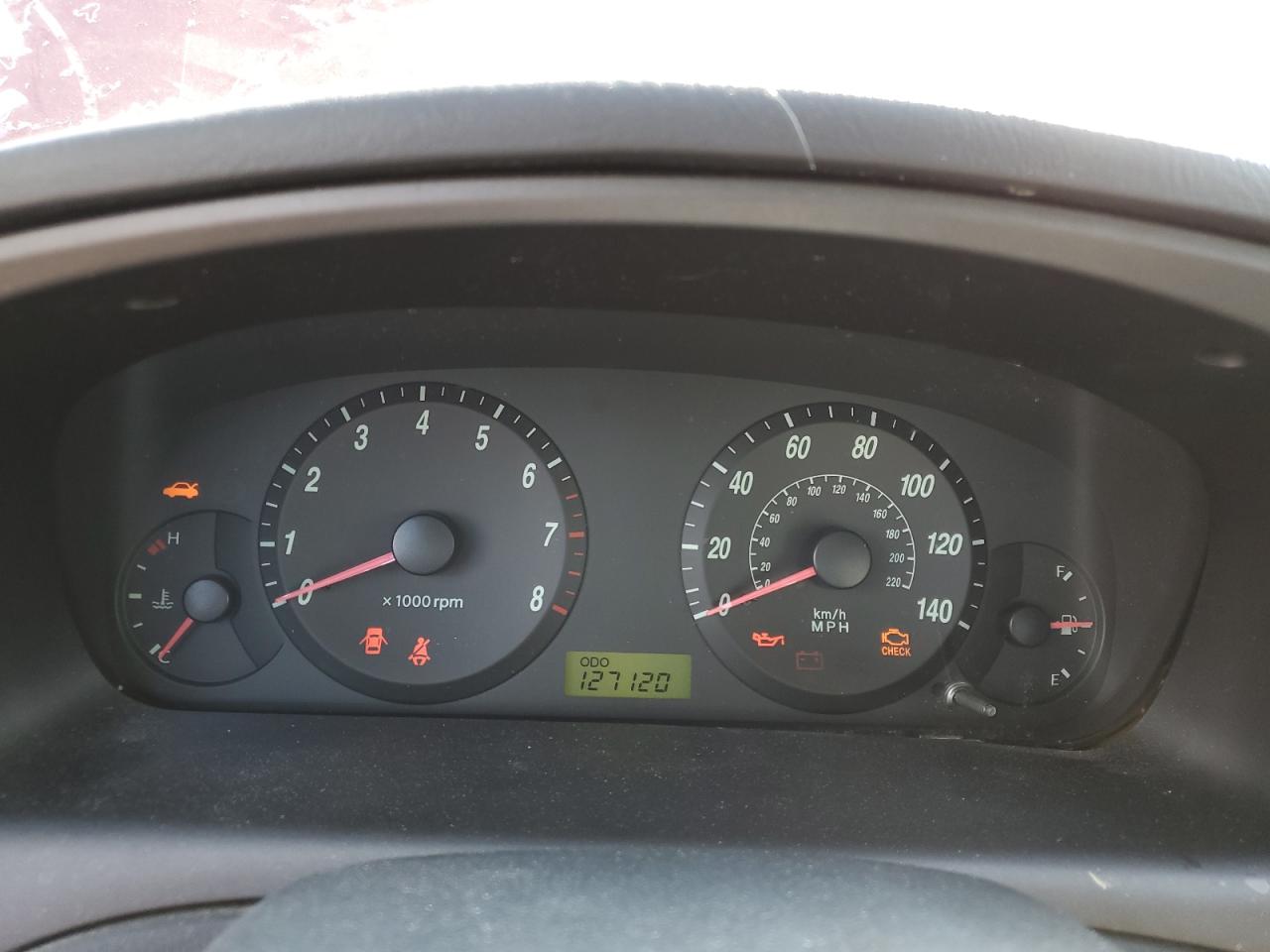 2004 Hyundai Elantra VIN KMHDN46D74U789696 Copart auction photo, rear end / front end damage thumbnail 9