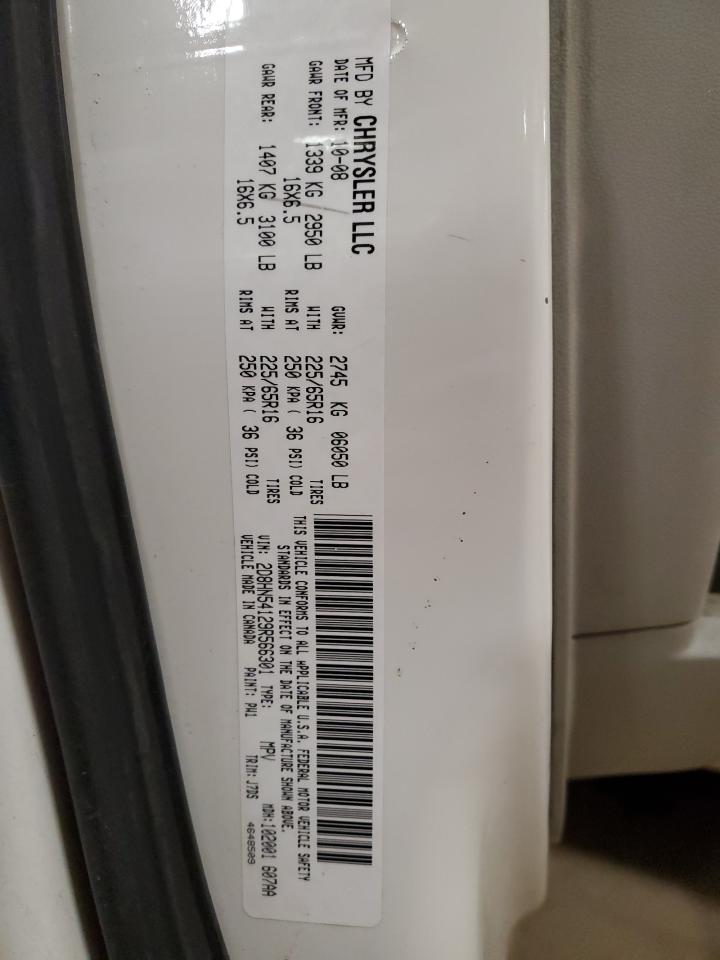 2009 Dodge Caravan VIN 2D8HN54129R566301 Copart auction photo, front end damage thumbnail 16