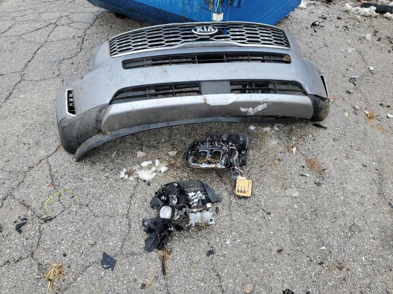 2021 KIA Telluride VIN 5XYP34HC9MG137109 Copart auction photo, rollover damage thumbnail 13