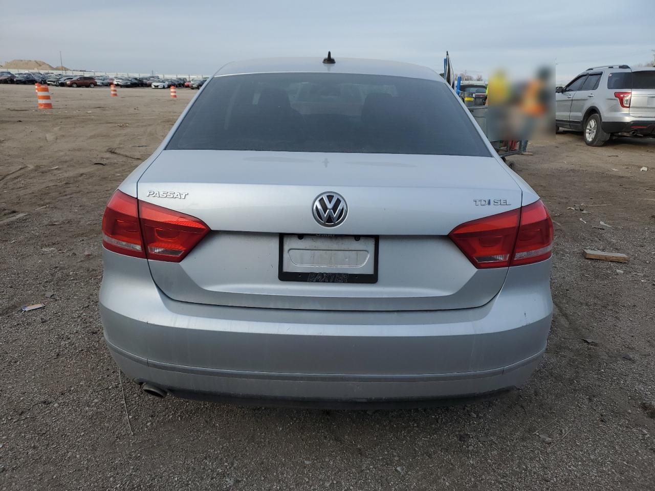 2015 Volkswagen Passat VIN 1VWCV7A39FC031655 Copart auction photo, front end damage thumbnail 6