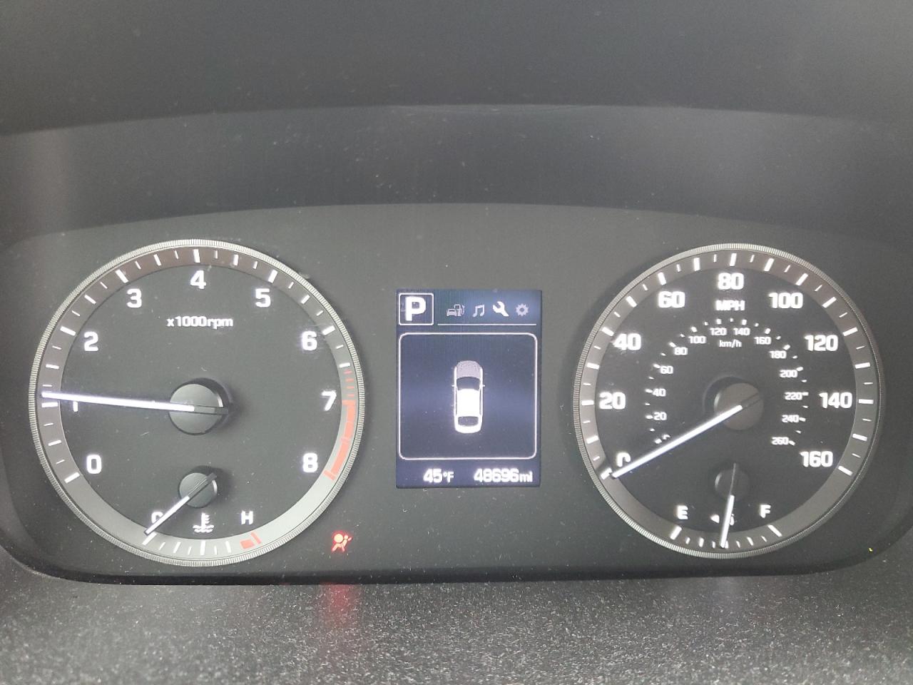 2015 Hyundai Sonata VIN 5NPE24AF6FH255029 Copart auction photo, all over damage thumbnail 9