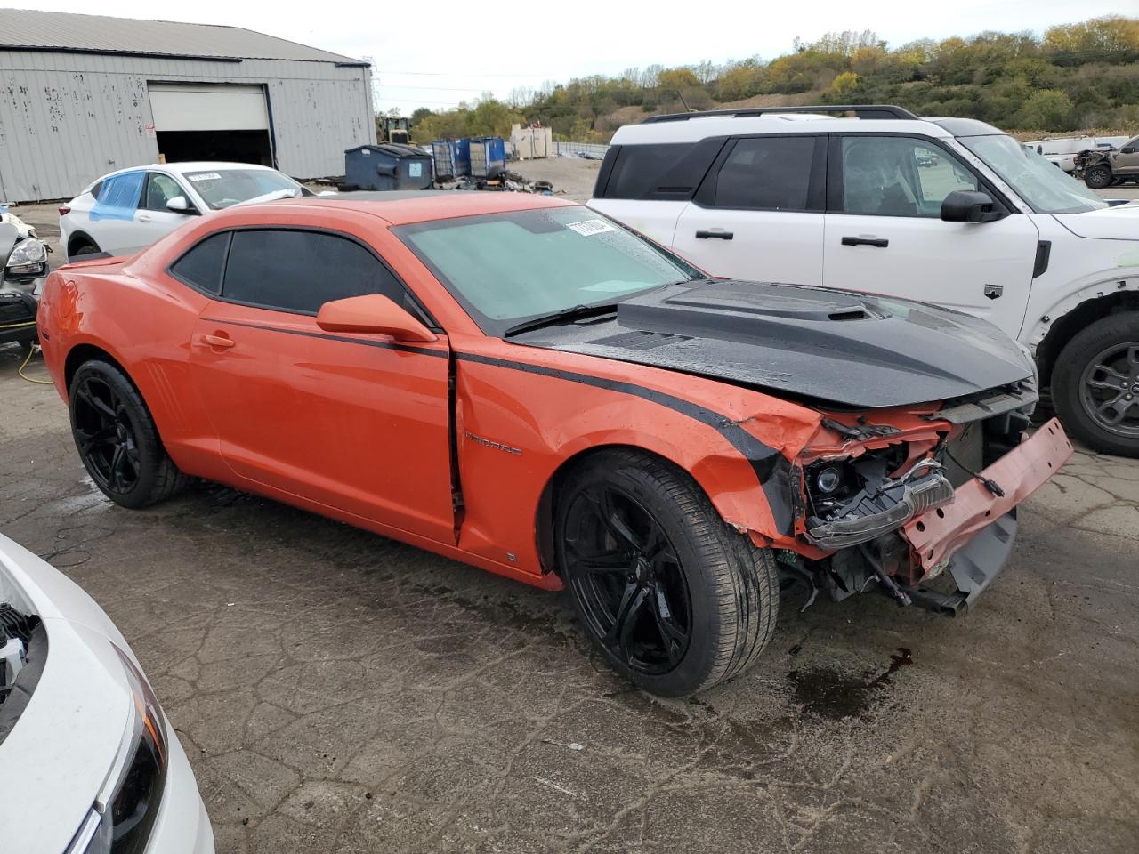 2010 Chevrolet Camaro VIN 2G1FK1EJ0A9124801 Copart auction photo, front end damage thumbnail 4